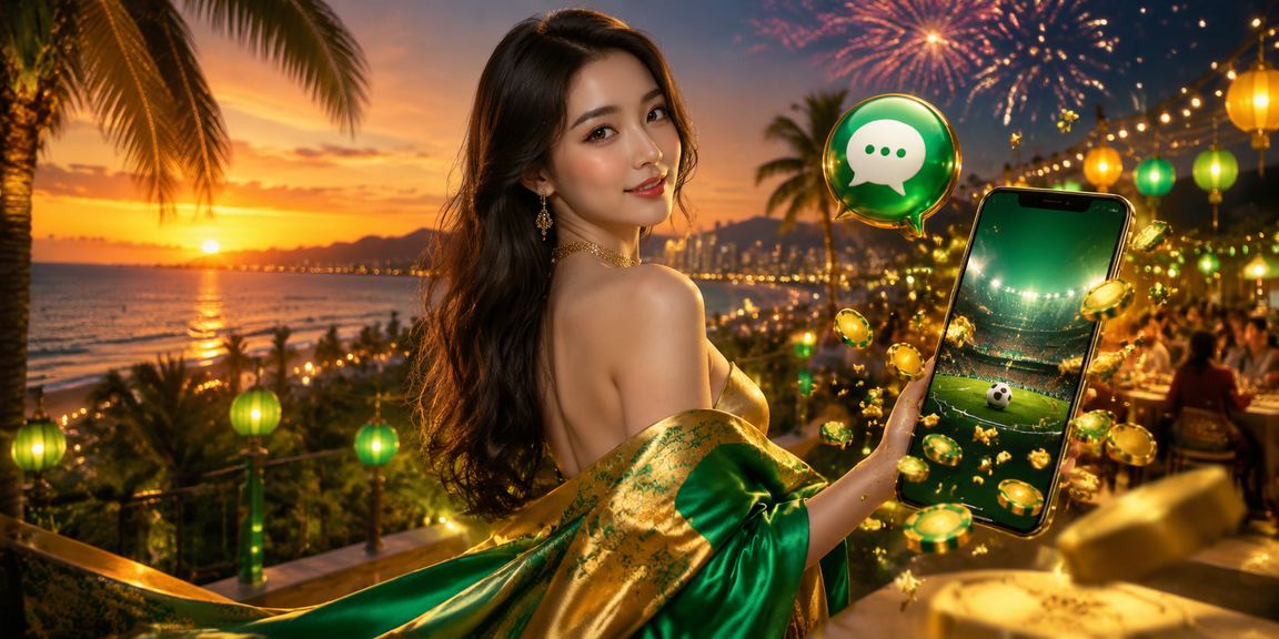 Người chơi sử dụng điện thoại cá cược tại bãi biển Đà Nẵng