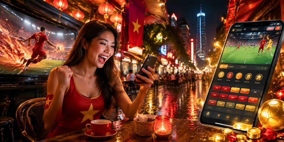 Người dùng tại TP. Hồ Chí Minh theo dõi và đặt cược esports trong quán cà phê