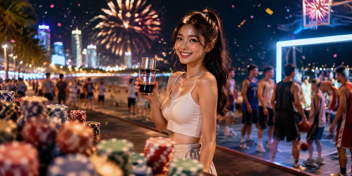 Người dùng xem cược bóng rổ qua điện thoại tại Phan Thiết
