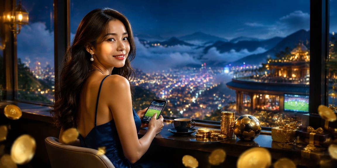 Người chơi thư giãn với cược casino tại quán cà phê ở Sapa
